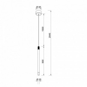 Подвесной светильник Mantra Moana 8970 в Коротчаево - korotchaevo.ok-mebel.com | фото 3
