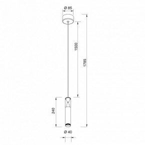 Подвесной светильник Mantra Spark 8966 в Коротчаево - korotchaevo.ok-mebel.com | фото 2