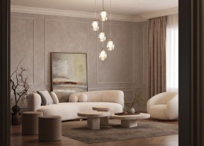 Подвесной светильник Maytoni Aura MOD016PL-05BS в Коротчаево - korotchaevo.ok-mebel.com | фото 4