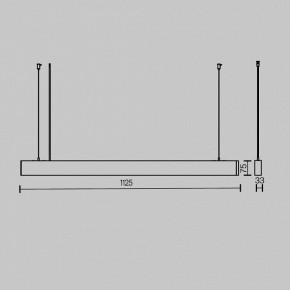Подвесной светильник Maytoni BASIS P051PL-36W2.7-6K-W в Коротчаево - korotchaevo.ok-mebel.com | фото 7