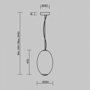 Подвесной светильник Maytoni Bruma MOD397PL-L19CH3K в Коротчаево - korotchaevo.ok-mebel.com | фото 6