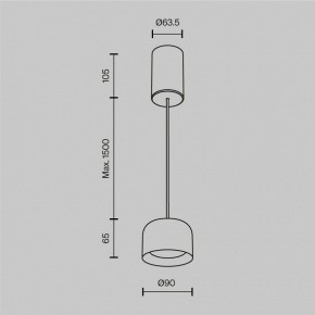 Подвесной светильник Maytoni Comfy P113-L12-3K-BS в Коротчаево - korotchaevo.ok-mebel.com | фото 4