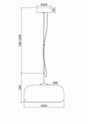 Подвесной светильник Maytoni Madmen MOD127PL-L6SG в Коротчаево - korotchaevo.ok-mebel.com | фото 3