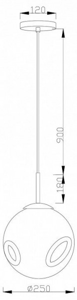 Подвесной светильник Moderli Amo V11520-1P в Коротчаево - korotchaevo.ok-mebel.com | фото 6