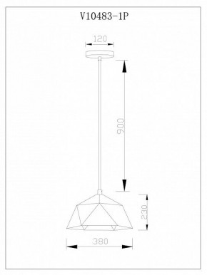 Подвесной светильник Moderli Genoa V11560-1P в Коротчаево - korotchaevo.ok-mebel.com | фото 5