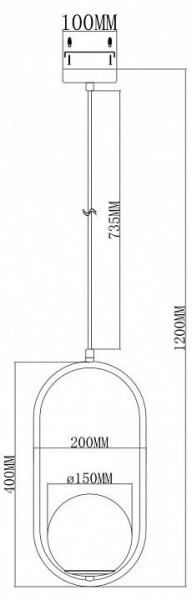 Подвесной светильник Moderli Klaster V11585-1P в Коротчаево - korotchaevo.ok-mebel.com | фото 3