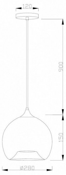 Подвесной светильник Moderli Laura V11530-1P в Коротчаево - korotchaevo.ok-mebel.com | фото 7
