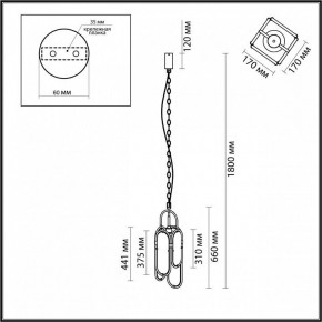 Подвесной светильник Odeon Light Milano 7066/15L в Коротчаево - korotchaevo.ok-mebel.com | фото 7