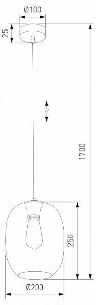 Подвесной светильник TK Lighting Elio 5971 Elio в Коротчаево - korotchaevo.ok-mebel.com | фото 4