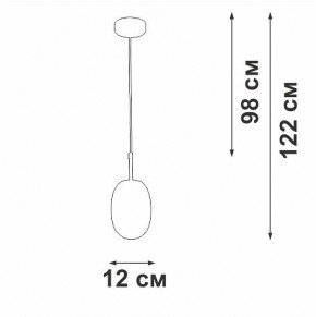Подвесной светильник Vitaluce V28210 V28210-1/1S в Коротчаево - korotchaevo.ok-mebel.com | фото 5