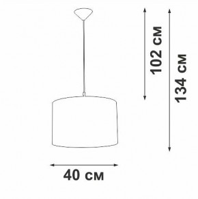 Подвесной светильник Vitaluce V2827 V2827-0/1S в Коротчаево - korotchaevo.ok-mebel.com | фото 5