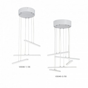 Подвесной светильник Vitaluce V3046 V3046-0/3S в Коротчаево - korotchaevo.ok-mebel.com | фото 4