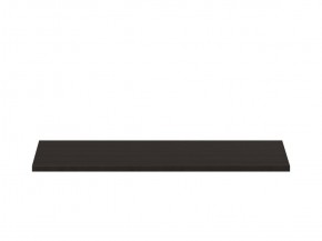 Полка ОРИОН для шкафа широкая, цвет Дуб Венге в Коротчаево - korotchaevo.ok-mebel.com | фото 2