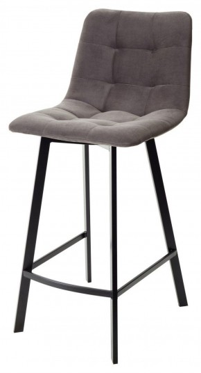 Полубарный стул CHILLI-QB SQUARE графит #14, велюр / черный каркас (H=66cm) М-City в Коротчаево - korotchaevo.ok-mebel.com | фото 1