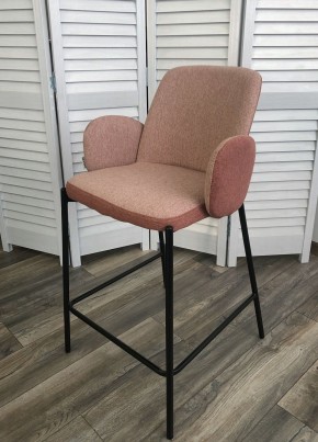 Полубарный стул NYX (H=65cm) VF109 розовый / VF110 брусничный М-City в Коротчаево - korotchaevo.ok-mebel.com | фото 3