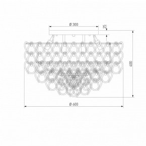 Потолочная люстра Bogate"s Cappio 380/8 Smart в Коротчаево - korotchaevo.ok-mebel.com | фото 3