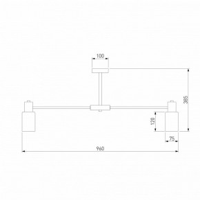 Потолочная люстра Eurosvet Vegga 70160/12 хром Smart в Коротчаево - korotchaevo.ok-mebel.com | фото 4