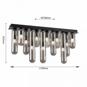 Потолочная люстра Favourite Stalactit 4454-12P в Коротчаево - korotchaevo.ok-mebel.com | фото 3