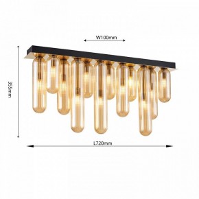 Потолочная люстра Favourite Stalactit 4455-12P в Коротчаево - korotchaevo.ok-mebel.com | фото 3