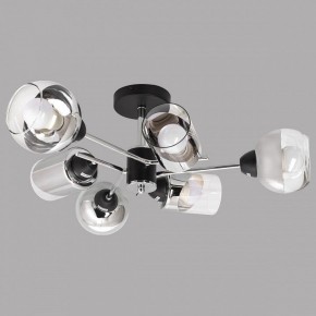 Потолочная люстра Imex MD.8243 MD.8243-6-S-BK+CH в Коротчаево - korotchaevo.ok-mebel.com | фото