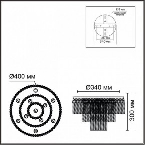 Потолочная люстра Lumion Spirals 6576/11CR в Коротчаево - korotchaevo.ok-mebel.com | фото 4