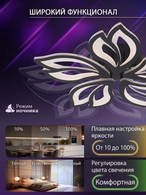 Потолочная люстра Natali Kovaltseva FORTUNA LED LAMPS 81107/5C в Коротчаево - korotchaevo.ok-mebel.com | фото 6