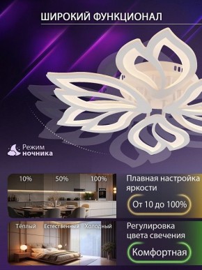 Потолочная люстра Natali Kovaltseva FORTUNA LED LAMPS 81107/6C в Коротчаево - korotchaevo.ok-mebel.com | фото 6