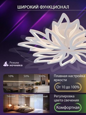 Потолочная люстра Natali Kovaltseva RIF LED LAMPS 81118/6C в Коротчаево - korotchaevo.ok-mebel.com | фото 6