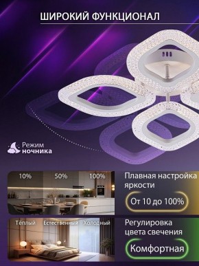 Потолочная люстра Natali Kovaltseva SM LED LAMPS 81455 в Коротчаево - korotchaevo.ok-mebel.com | фото 6