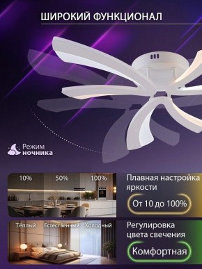 Потолочная люстра Natali Kovaltseva VIO LED LAMPS 81453 в Коротчаево - korotchaevo.ok-mebel.com | фото 6