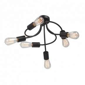 Потолочная люстра Vitaluce V3928 V3928-1/6PL в Коротчаево - korotchaevo.ok-mebel.com | фото 3