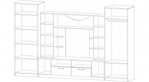 ПРЕМЬЕР Гостиная (Анкор светлый) в Коротчаево - korotchaevo.ok-mebel.com | фото 3