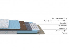 PROxSON Матрас Совенок (Cotton Little PROSON) 120x150 в Коротчаево - korotchaevo.ok-mebel.com | фото 2