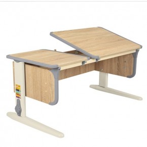Растущая парта Дэми Parta 4/75-40 (Сут 42) дуб Сонома в Коротчаево - korotchaevo.ok-mebel.com | фото 4