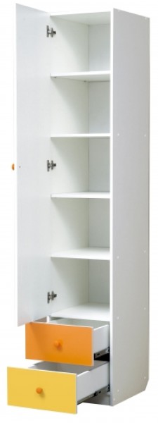Шкаф 1-но дверный с ящиками Радуга (400) в Коротчаево - korotchaevo.ok-mebel.com | фото 2