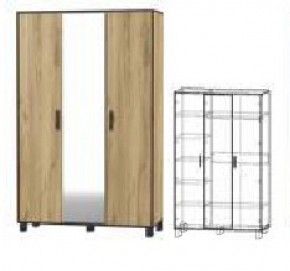 Шкаф 3-х створчатый "Лофт 3" в Коротчаево - korotchaevo.ok-mebel.com | фото 2