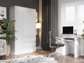 Шкаф 3-ств. с 3 ящиками "Бьянко" в Коротчаево - korotchaevo.ok-mebel.com | фото 4