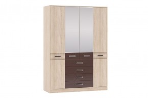 Шкаф 4-х дверный с ящиками Румба в Коротчаево - korotchaevo.ok-mebel.com | фото