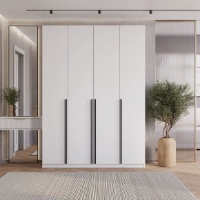 Шкаф 4-х створчатый Айрон ШК-13 (белый) в Коротчаево - korotchaevo.ok-mebel.com | фото