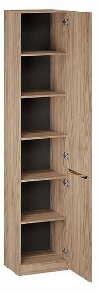 Шкаф для белья Глосс СМ-319.07.011 в Коротчаево - korotchaevo.ok-mebel.com | фото 3