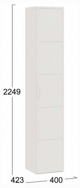 Шкаф для белья Стелла Исп.2 в Коротчаево - korotchaevo.ok-mebel.com | фото 4