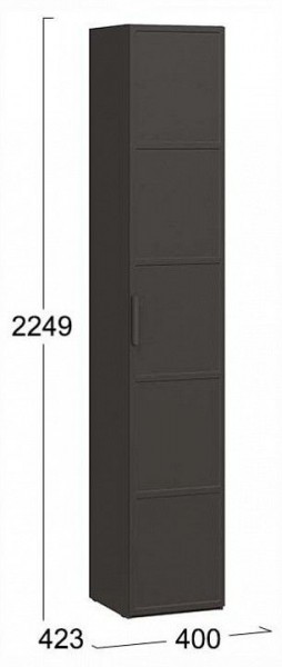 Шкаф для белья Стелла Исп.2 в Коротчаево - korotchaevo.ok-mebel.com | фото 4