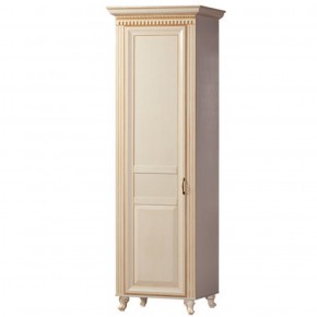 Шкаф для одежды 1-дверный №472 Марлен Кремовый белый в Коротчаево - korotchaevo.ok-mebel.com | фото