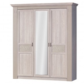 Шкаф для одежды 3-х дверный №180 "Лючия" Дуб оксфорд серый в Коротчаево - korotchaevo.ok-mebel.com | фото