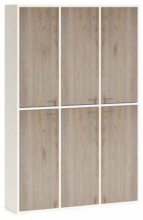 Шкаф книжный Домино СУ(ш3в2)+6ФГ в Коротчаево - korotchaevo.ok-mebel.com | фото