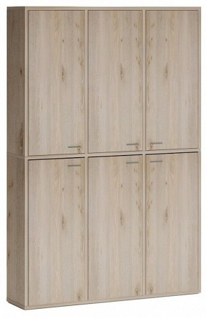 Шкаф книжный Домино СУ(ш3в2)+6ФГ в Коротчаево - korotchaevo.ok-mebel.com | фото
