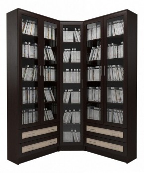 Шкаф книжный Мебелайн-39 в Коротчаево - korotchaevo.ok-mebel.com | фото