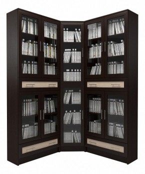 Шкаф книжный Мебелайн-47 в Коротчаево - korotchaevo.ok-mebel.com | фото