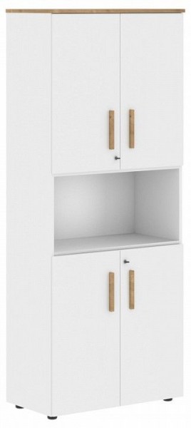 Шкаф комбинированный Forta FHC 80.4(Z) в Коротчаево - korotchaevo.ok-mebel.com | фото