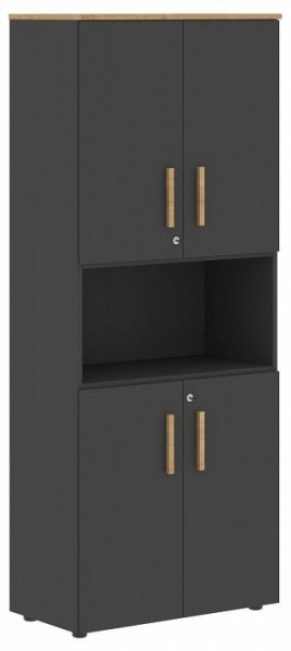 Шкаф комбинированный Forta FHC 80.4(Z) в Коротчаево - korotchaevo.ok-mebel.com | фото
